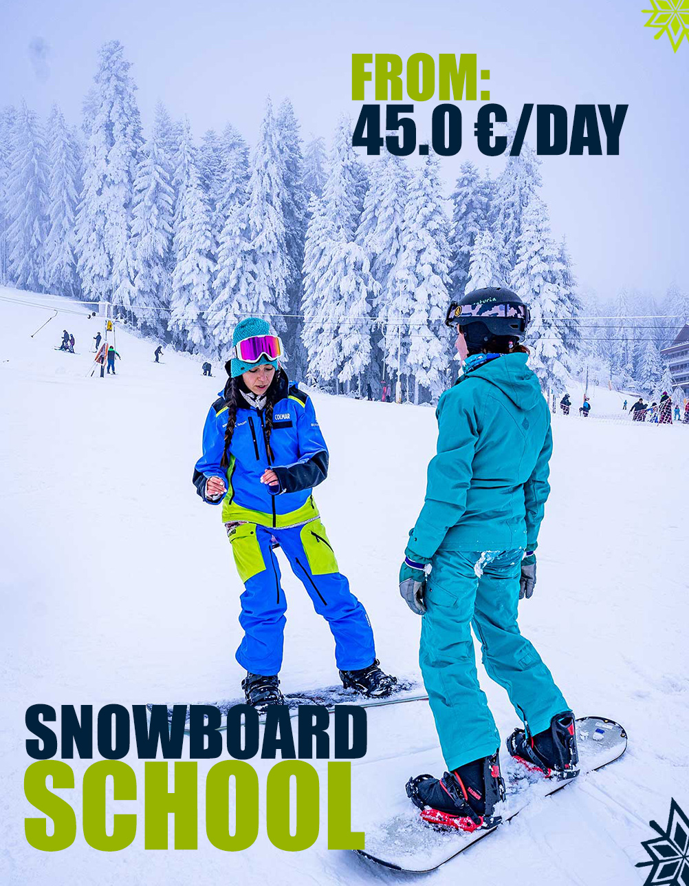 Snowboard school &ndash; 1 day